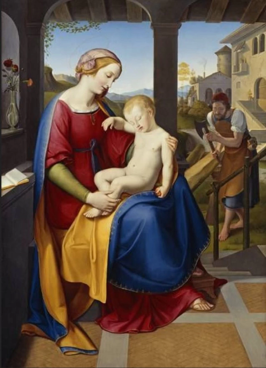 Sacra Famiglia - Neue Pinakothek, Monaco di Baviera